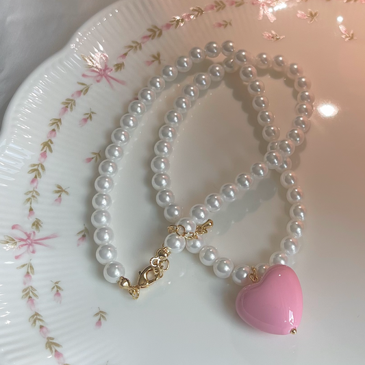 100% Love Pearl Necklace